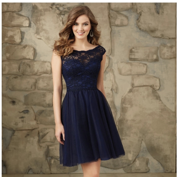 Mori Lee Bridesmaid Style 11100- Eggplant - Picture 2 of 8